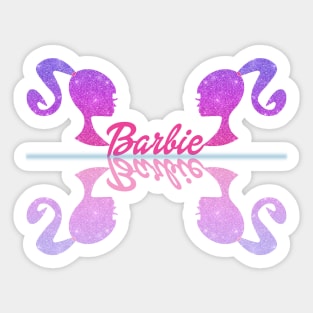Barbie Reflection Sticker